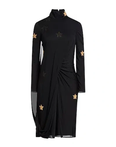 Burberry Simple Dress In Black