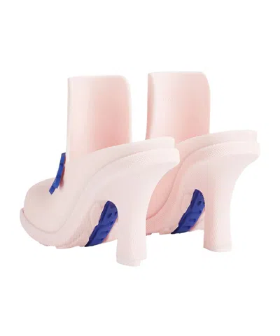 Burberry Simple Mule Shoes In Pink