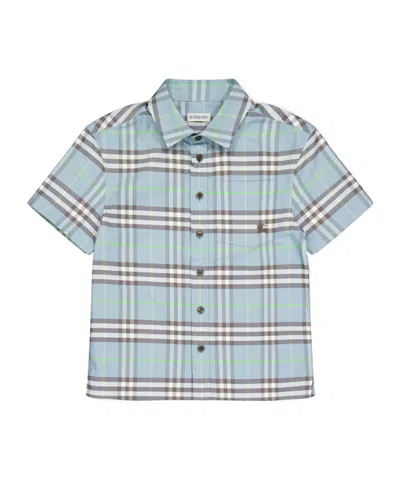 Burberry Simple Shirt In Multi