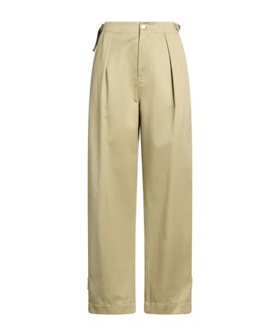 Burberry Simple Straight Pants In Nude