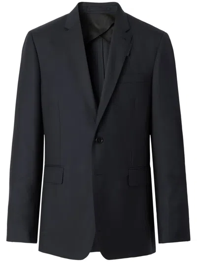 Burberry Classic Suit In Blue