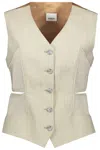 BURBERRY BURBERRY SINGLE-BREASTED VEST