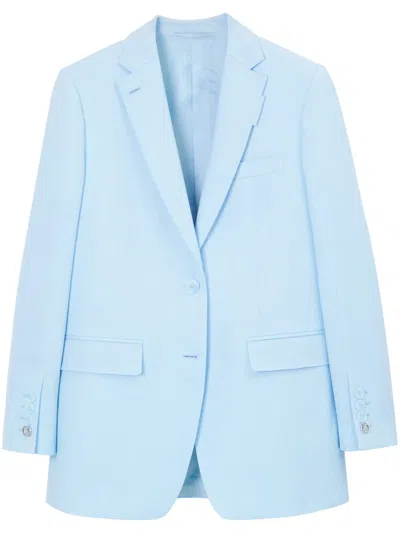 BURBERRY SINGLE-BREASTED WOOL BLAZER