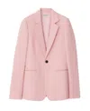 Burberry Tailored Mini Jacket In Pink