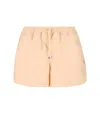 Burberry Skin Pink Nylon Blend Shorts In Pink