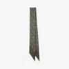 Burberry Skinny B Charm Scarf In Juniper