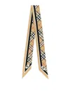 Burberry Rectangular Check Pattern Mens Scarf Accessory In Neutral
