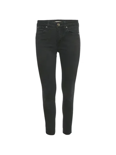 Pre-owned Burberry Skinny Denim Trousers In Black