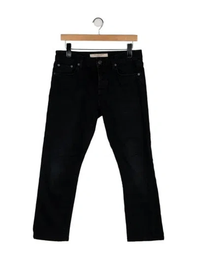 Pre-owned Burberry Skinny Jeans In Black