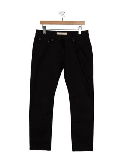 Pre-owned Burberry Skinny Jeans In Black