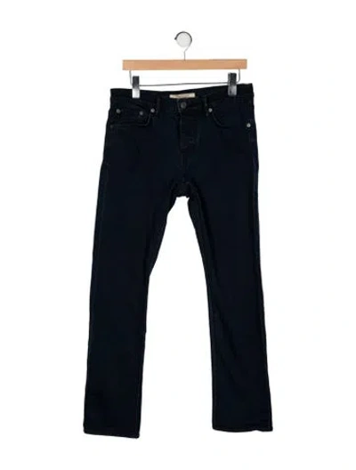 Pre-owned Burberry Skinny Jeans In Blue