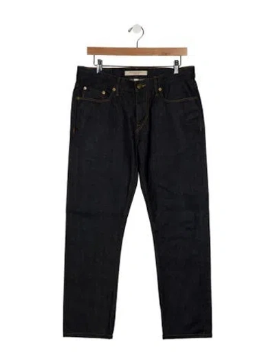 Pre-owned Burberry Skinny Jeans In Blue
