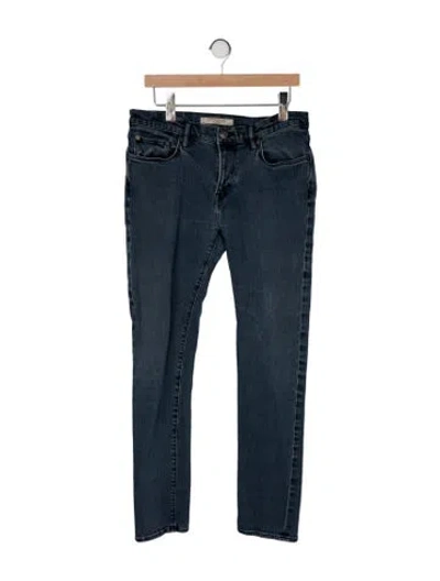 Pre-owned Burberry Skinny Jeans In Blue