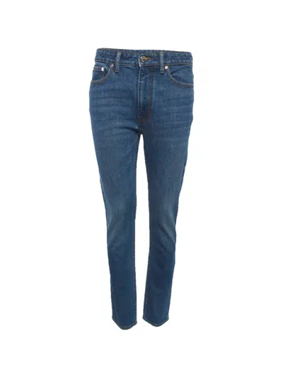 Pre-owned Burberry Skinny Jeans In Blue