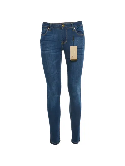 Pre-owned Burberry Skinny Jeans In Blue