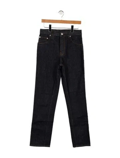 Pre-owned Burberry Skinny Jeans W/ Tags In Blue