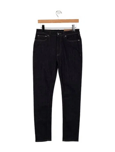 Pre-owned Burberry Skinny Jeans W/ Tags In Blue