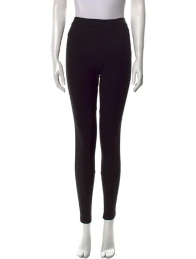 Pre-owned Burberry Skinny Leg Pants In Black