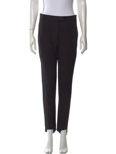 Pre-owned Burberry Skinny Leg Pants In Black