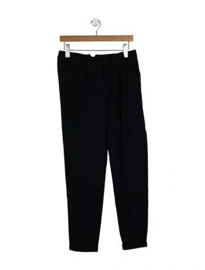 Pre-owned Burberry Skinny Leg Pants In Blue