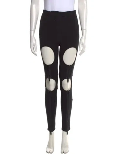 Pre-owned Burberry Skinny Leg Pants W/ Tags In Black