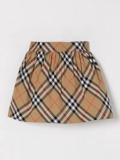Burberry Skirt  Kids Color Beige