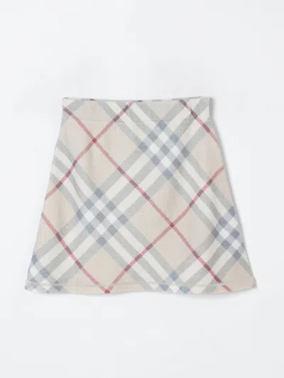 Burberry Skirt  Kids Color Dove Grey