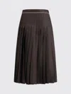 Burberry Skirt  Woman Color Brown In Brown