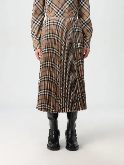 BURBERRY SKIRT BURBERRY WOMAN COLOR MULTICOLOR,F98059005