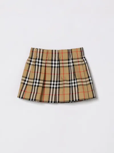 Burberry Skirt Kids  In Brown