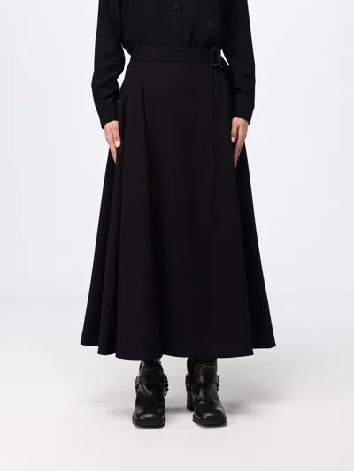 Burberry Skirt Woman Color Black