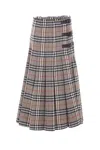 Burberry Skirts In Gray