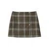 Burberry Wool Skirts In Animal Print