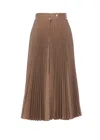 Burberry Skirts In Beige