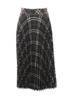 Burberry Squared Skirt In Black