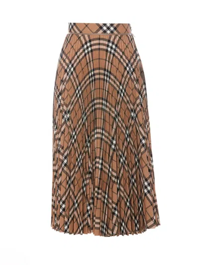 Burberry Skirts In Brown