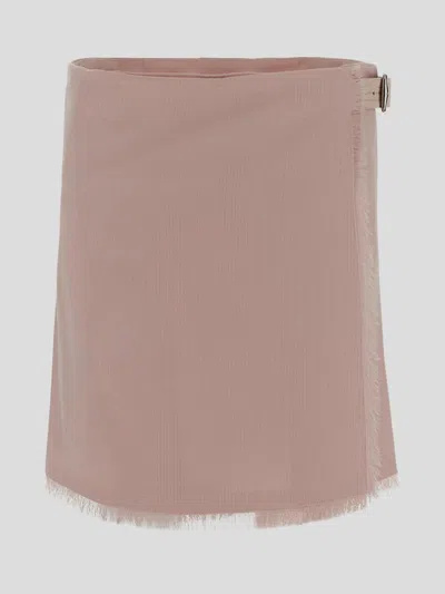 Burberry Skirts In Cameo