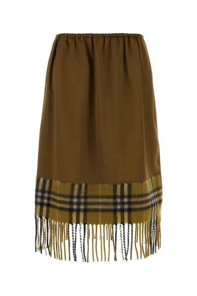 Burberry Skirts In Camp