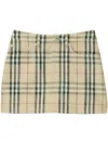 Burberry Karierter Minirock In Grain Ip Check