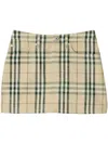 Burberry Karierter Minirock In Grain Ip Check