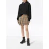 Burberry Vintage Check Wool Kilt In Multicolor