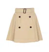 Burberry Women Josselyn Skirt In Gold