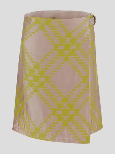 Burberry Skirts In Pink