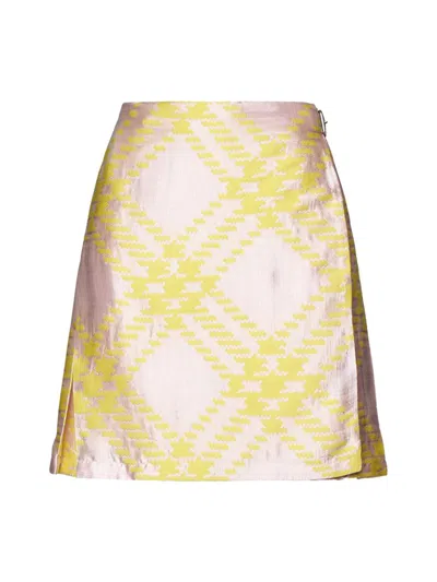 Burberry Skirts In Sherbet Ip Check