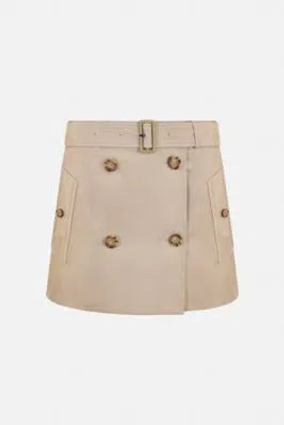 Burberry Skirts In Soft Fawn