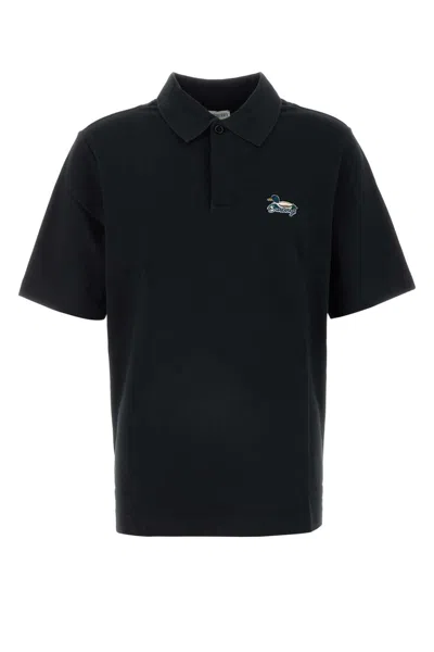 Burberry Slate Piquet Polo Shirt