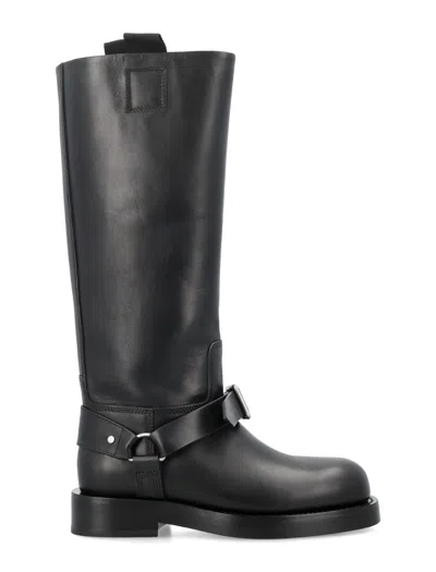 Burberry Sleek And Stylish Black High Boots For Women