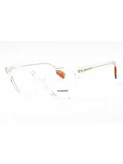Burberry Sleek Cat-eye Eyeglasses For Women In Metallic