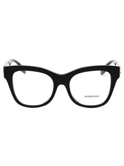 Burberry Sleek Cat-eye Eyeglasses For Women - Mini Style In Black