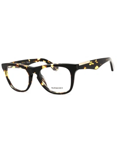 Burberry Sleek Rectangular Eyeglasses For Women In Black